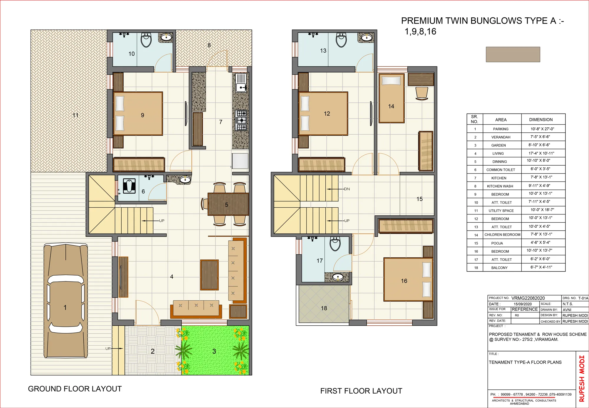 2.5 BHK Floor Plan