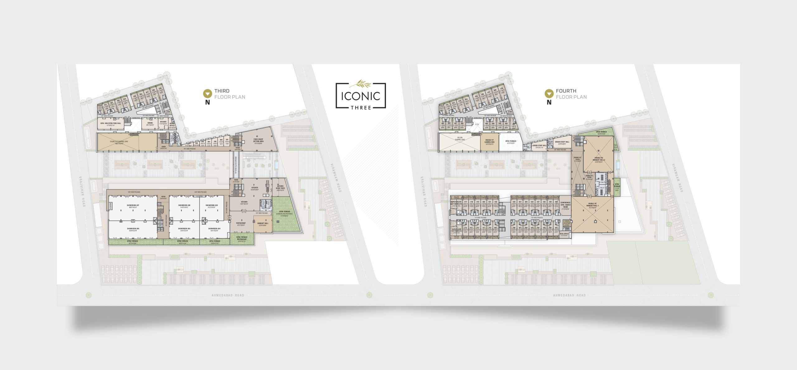 3 BHK Floor Plan