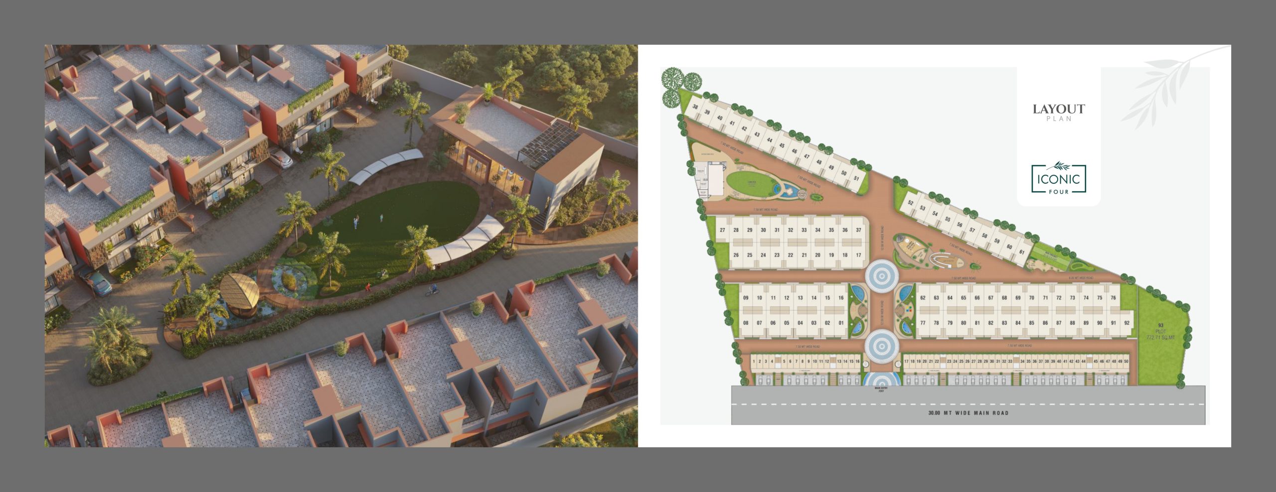 2 BHK Floor Plan